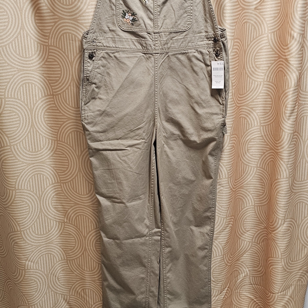 Women's Duluth Trading Company Tan Overalls